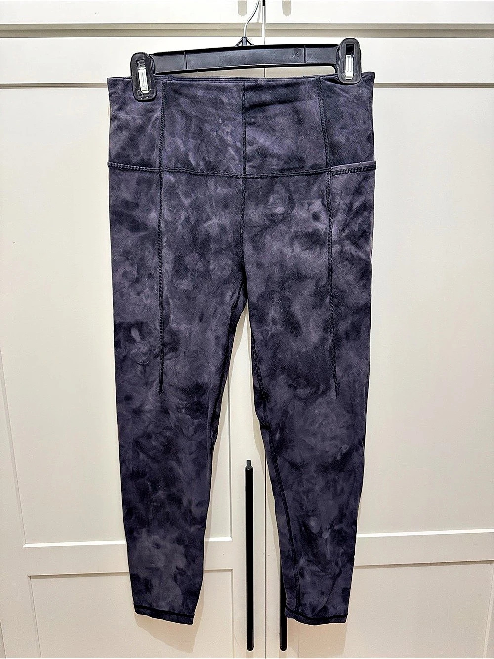 Sweaty Betty Power Workout Leggings Abstract Black Size Medium